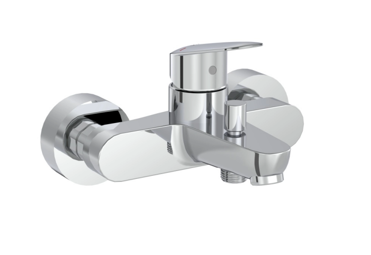 Смеситель для ванны и душа VitrA Flow Round хром A43057EXP