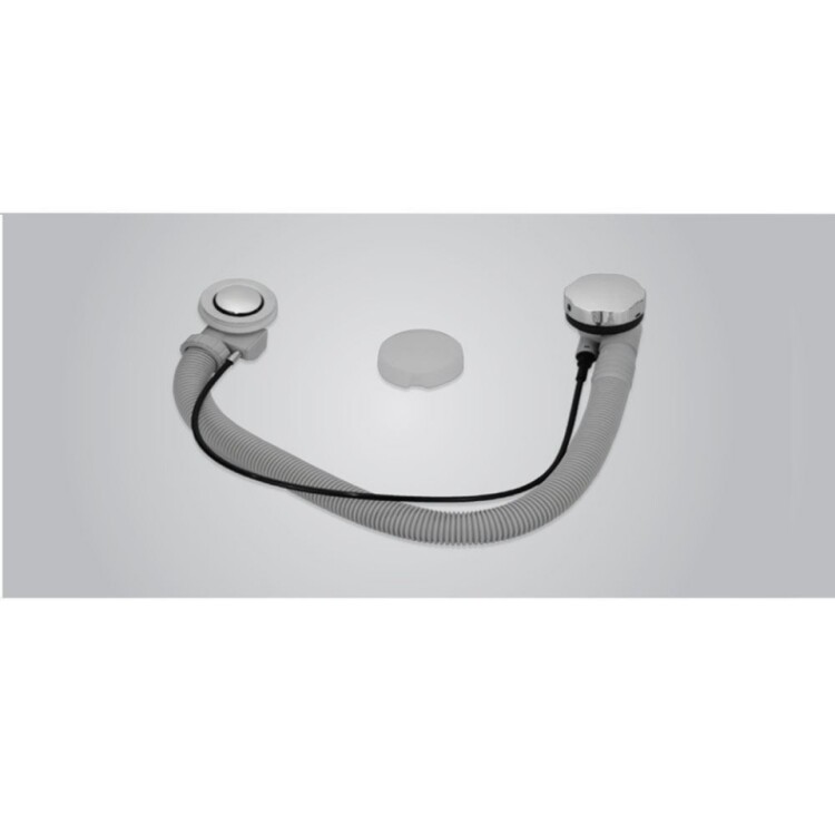 Слив-перелив для ванны Jaquar длина троса 800 мм хром JWA-CHR-DRNPIPE80