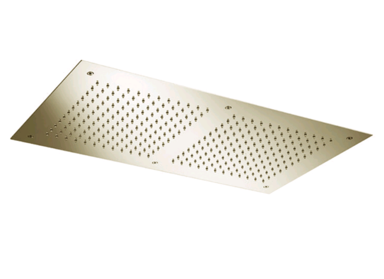 Верхний душ Almar Built-in 700x380 мм потолочный встраиваемый High Brass Brushed PVD E044088HB