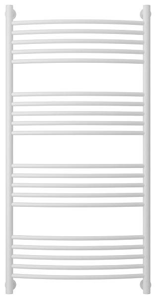 Полотенцесушитель водяной Сунержа Богема+ с полкой 600x1200 мм матовый белый 30-0221-1260