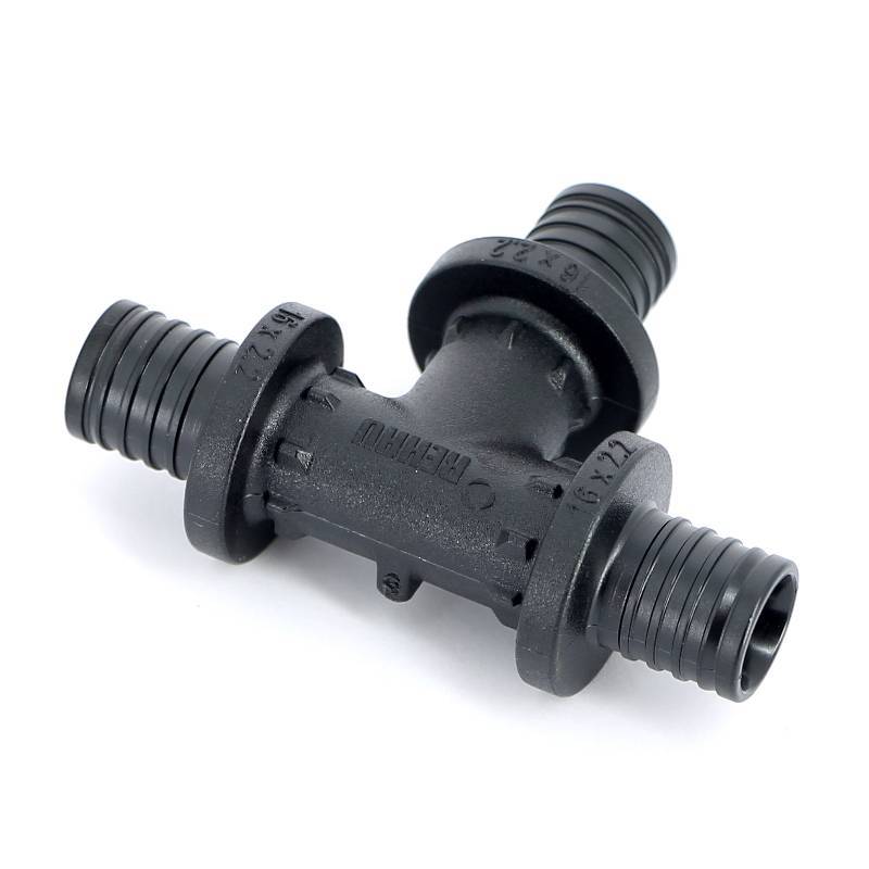 Тройник надвижной REHAU RAUTITAN PX 16 мм PPSU 1160031