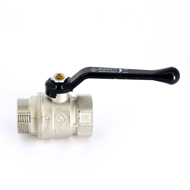 Кран шаровой Bugatti Arizona 605 НВ 1 1/4 рычаг 06050083