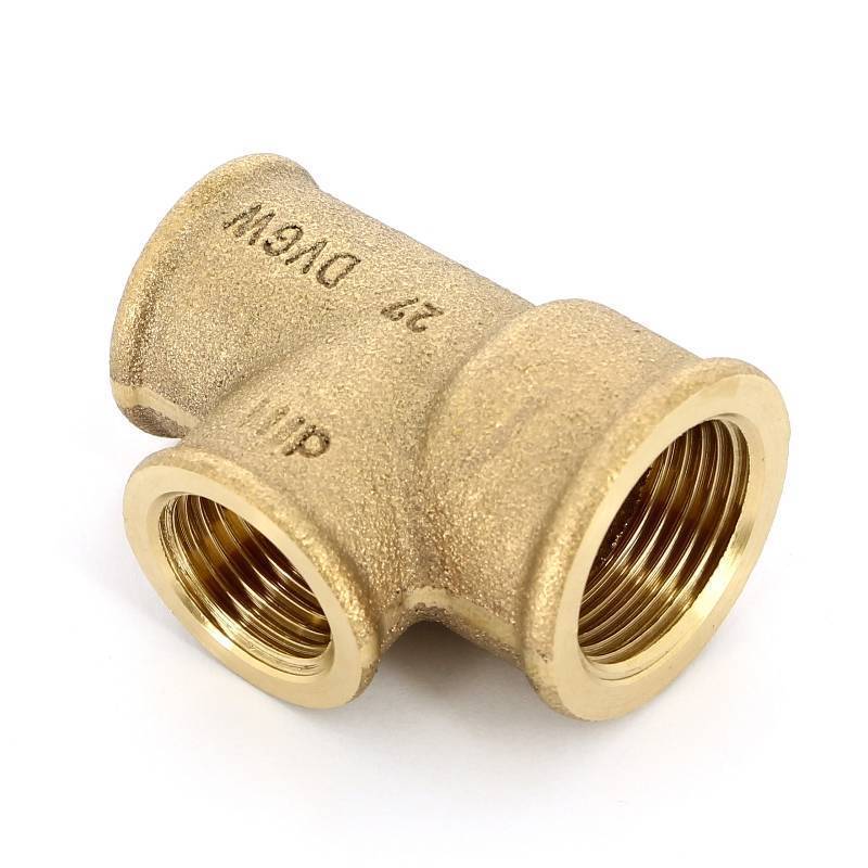 Тройник бронзовый Viega 3/4x1/2x1/2 ВР-ВР-ВР 362492