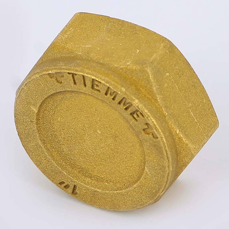 Заглушка латунная с внутренней резьбой Tiemme 1 1500108