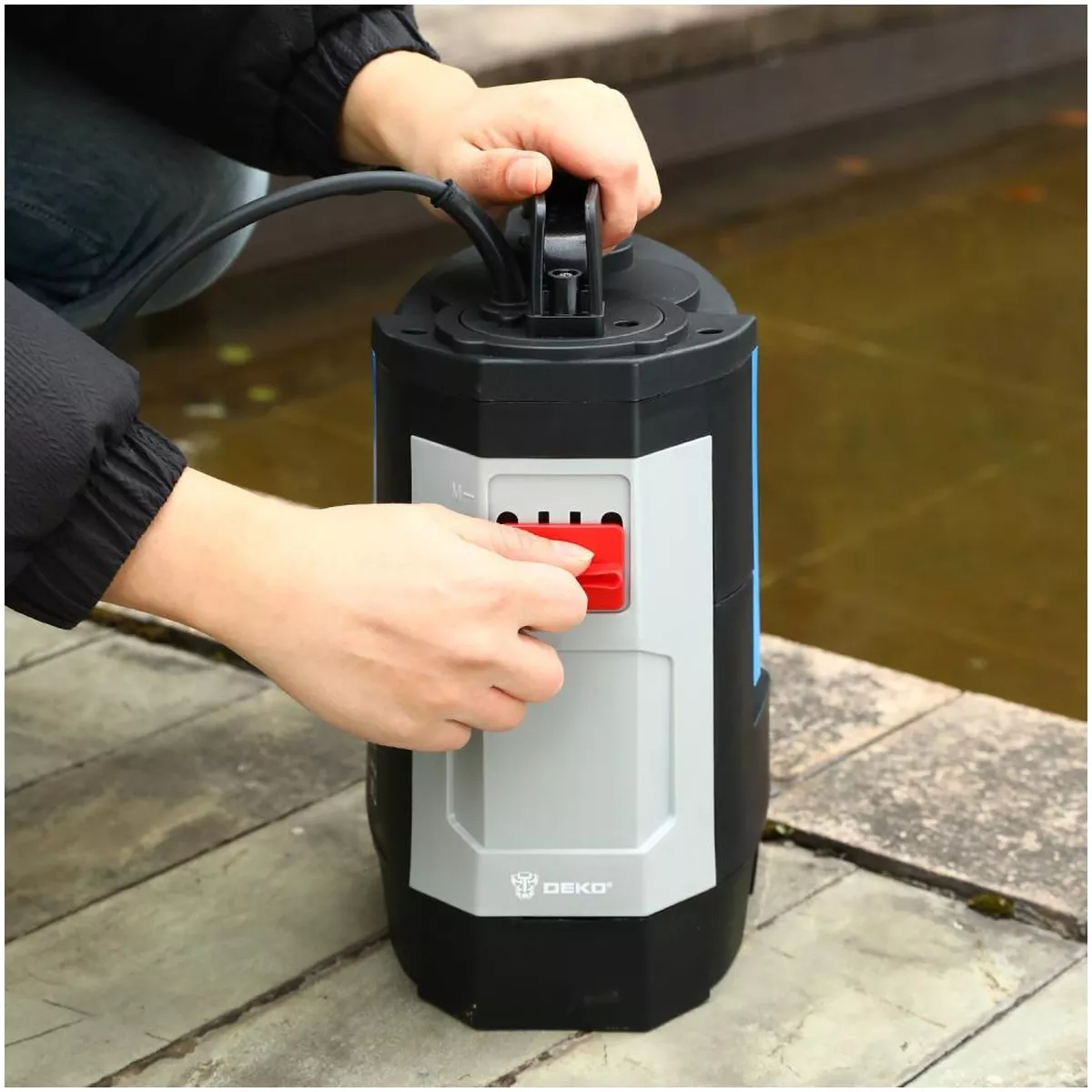 Насос дренажный DEKO DWP-950P PLUS 950 Вт для грязной воды DWP-950P PLUS