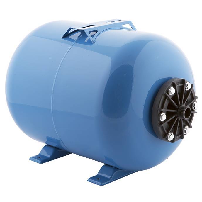 Гидроаккумулятор ДЖИЛЕКС 50 ГП горизонтальный 50 л пластиковый фланец 7052