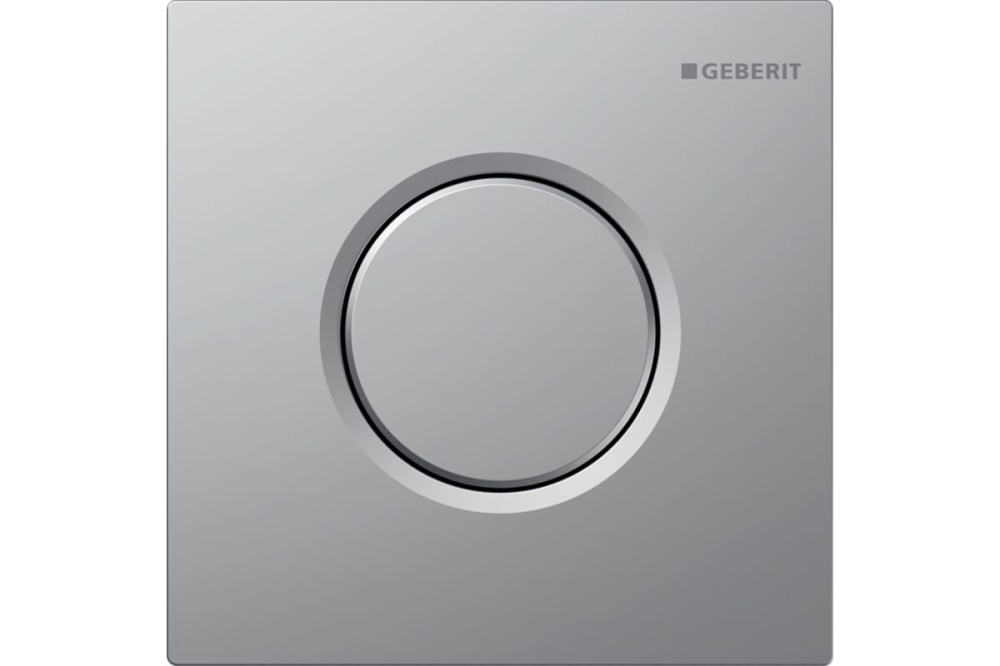 Пневмопривод смыва для писсуара Geberit Sigma01 ручной матовый хром 116.011.JQ.5