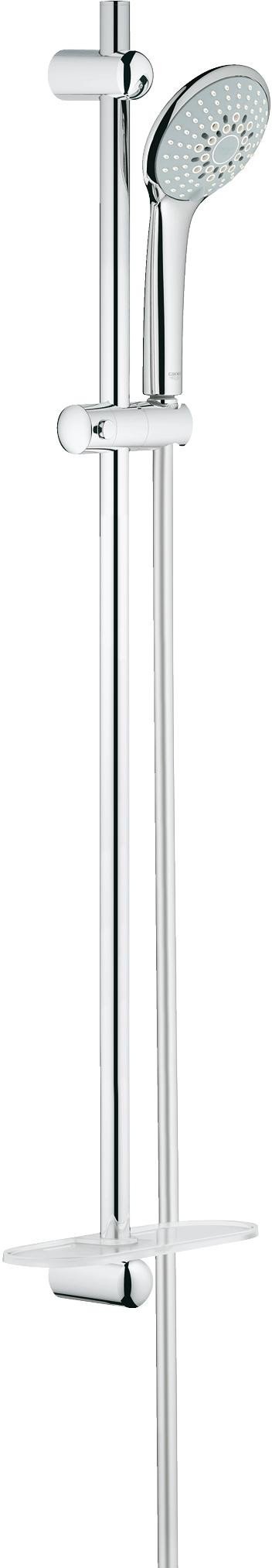 Душевой гарнитур GROHE Euphoria Champagne 110 III штанга 900 мм шланг 1750 мм хром 27227001