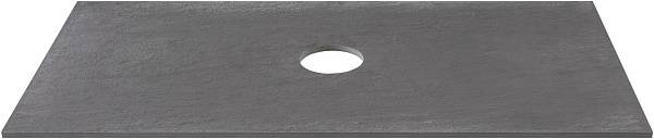 Столешница Allen Brau Reality 91x46,1x1 см серая 1.32024.GR-S