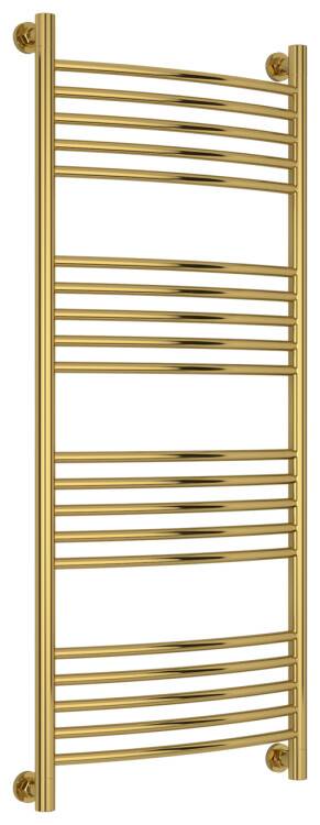 Полотенцесушитель водяной Сунержа Богема выгнутая 1200x500 мм золото 03-0221-1250