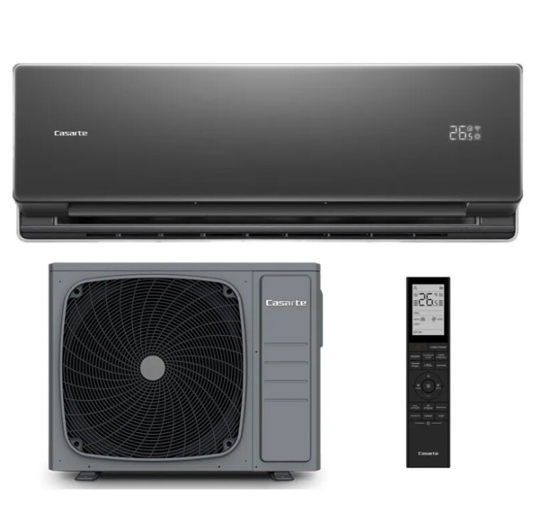 Кондиционер сплит-система Casarte VELATO CAS35CC1/R3-B / 1U35CC1/R3 инверторный черный агат CAS35CC1/R3-B / 1U35CC1/R3