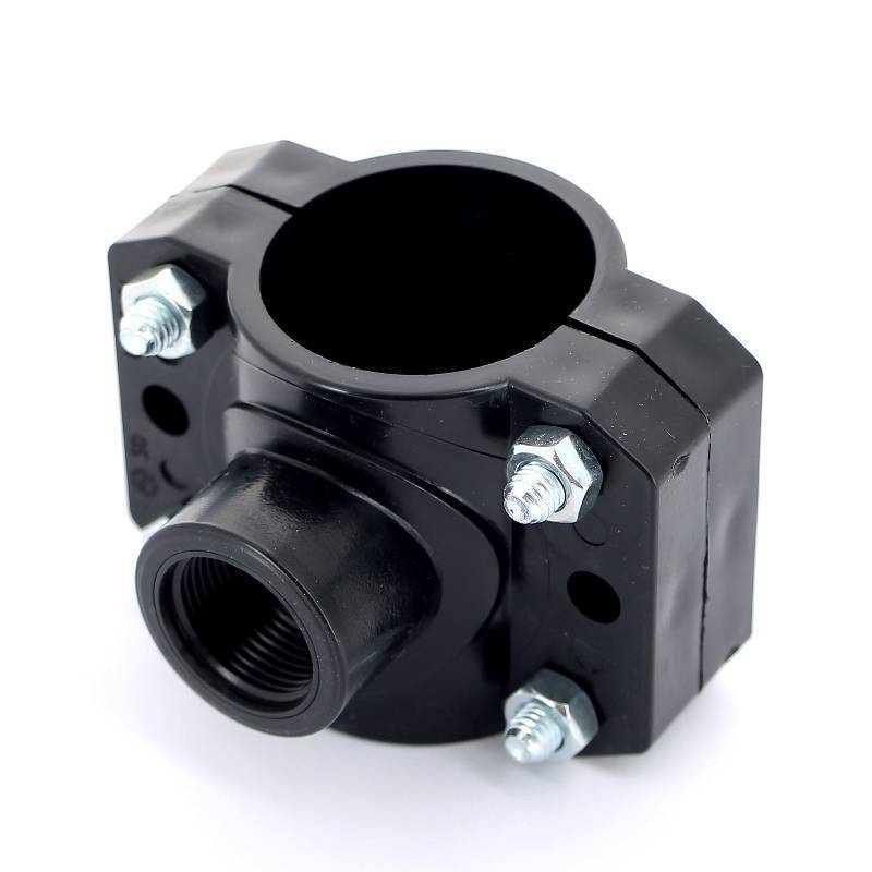 Седловая врезка Unidelta 50х3/4 4 болта для труб ПНД 1019050003