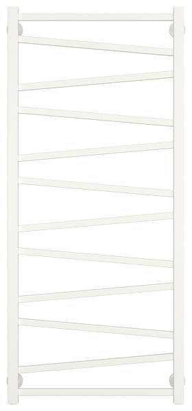 Полотенцесушитель водяной Сунержа Сирокко 500x1200 мм матовый белый 30-0253-1250