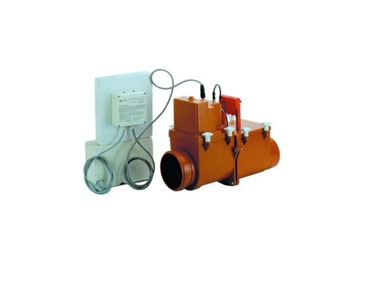 Канализационный затвор Hutterer & Lechner с электроприводом DN 110 HL710.2EPC