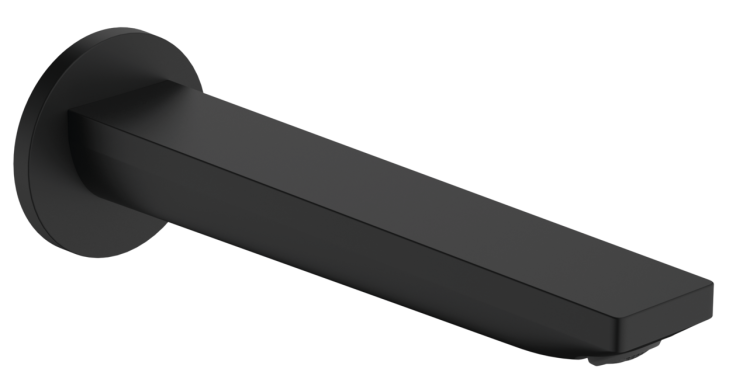 Излив для ванны Hansgrohe Rebris E черный матовый 72431670