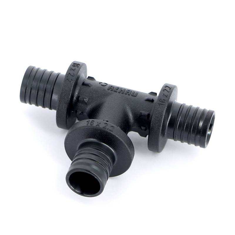 Тройник надвижной REHAU RAUTITAN PX 16 мм PPSU 1160031