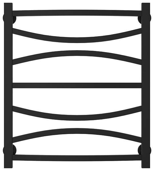 Полотенцесушитель водяной Сунержа Ажур 500x600 мм матовый черный 31-0255-6050