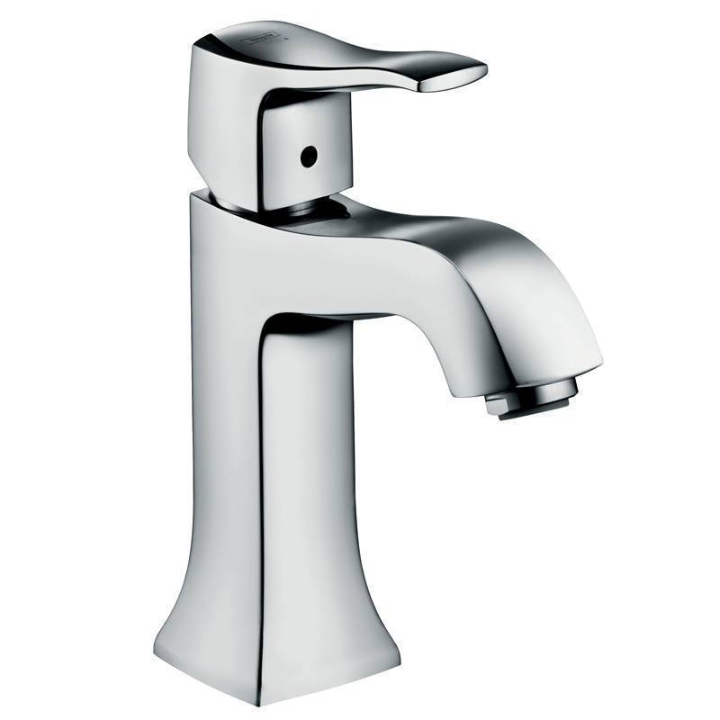 Смеситель для раковины Hansgrohe Metris Classic со сливным гарнитуром хром 31075000