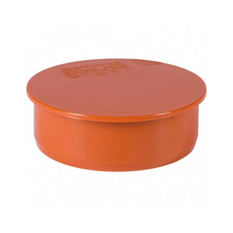 Заглушка Ostendorf KG DN 125 наружная 221620