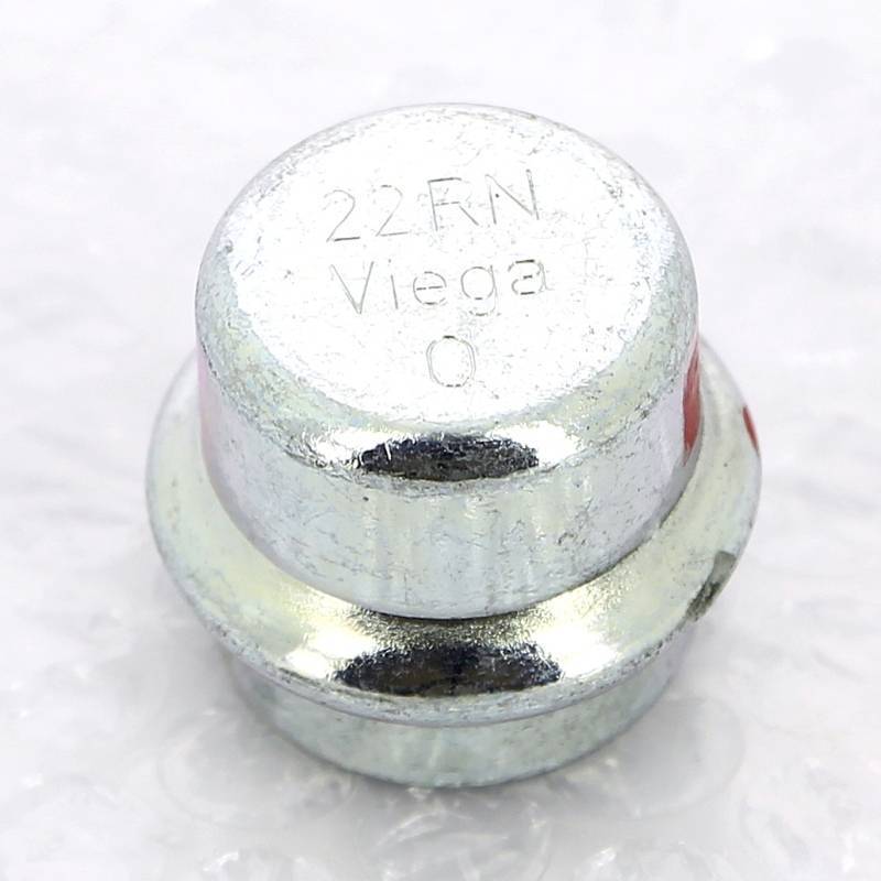 Заглушка пресс из оцинкованной стали Viega Prestabo 22 мм 643607