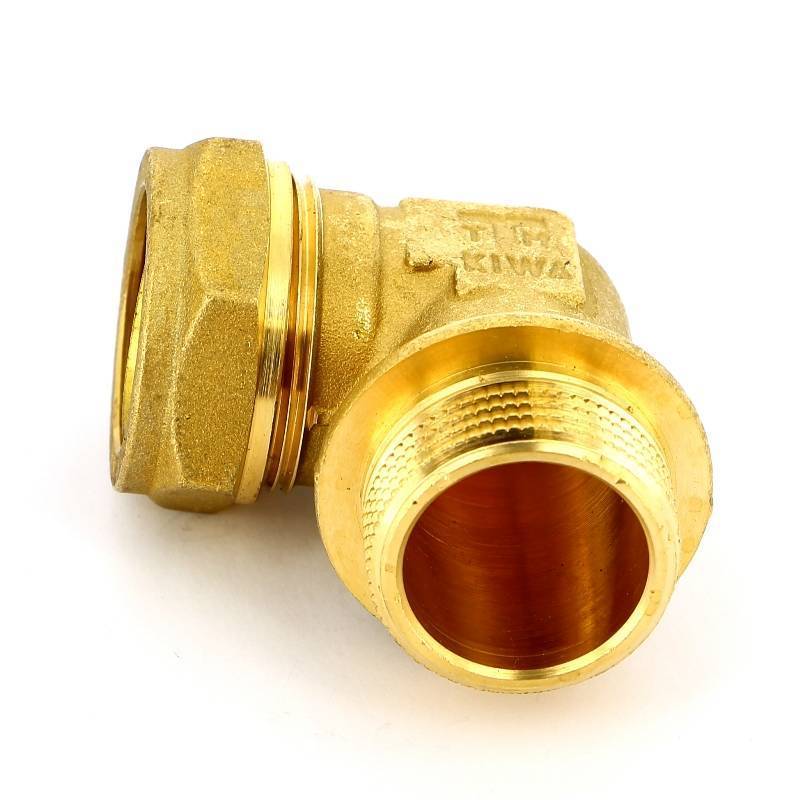 Угольник обжимной Tiemme 1104 28х3/4 наружная резьба 1130208