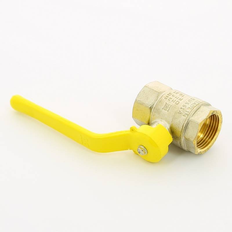 Кран шаровой для газа LD Pride 1 ВВ полнопроходной рычаг 47.351.25