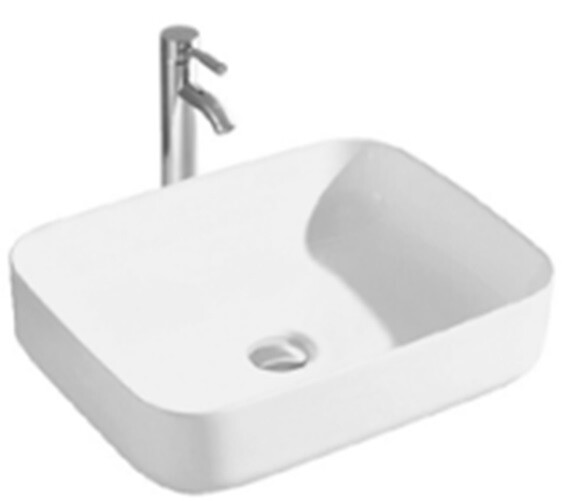 Раковина Splendy Bliss 500x390x130 мм без отверстия цвет белый BL10550T0NW