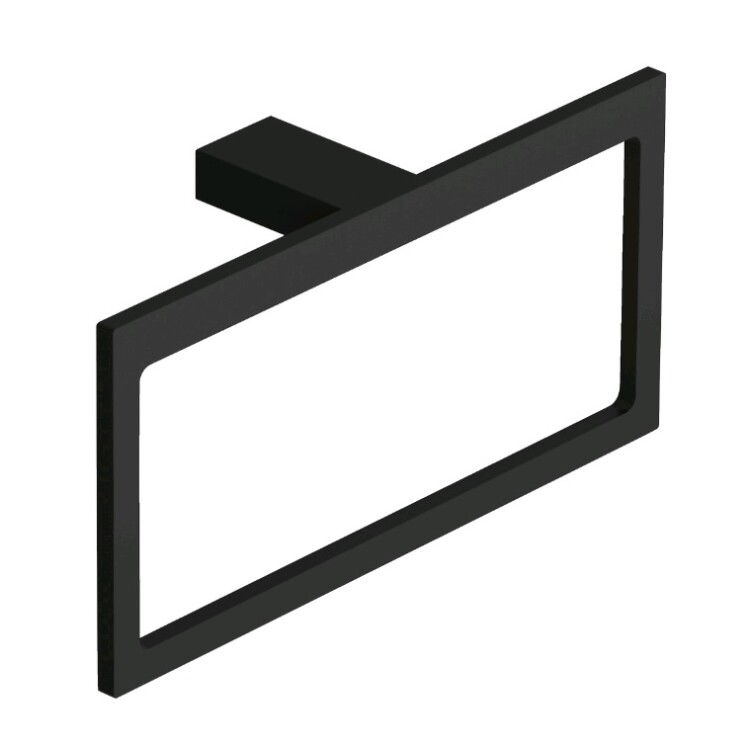 Полотенцедержатель Kludi VELA C 220 мм прямоугольный черный матовый 3197839