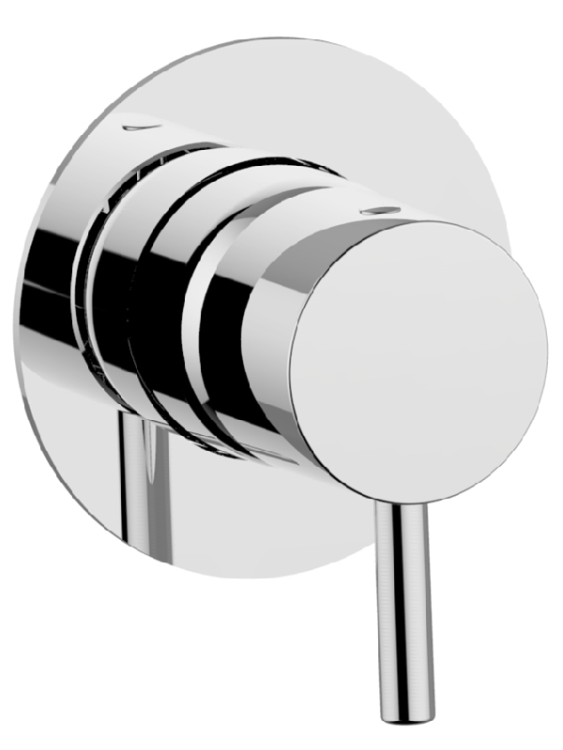 Смеситель для душа Cisal Less New Matt Black LN00300040