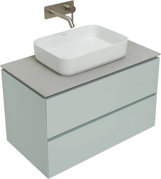 Тумба под раковину Allen Brau Infinity 85 см серый 1.21001.PWM