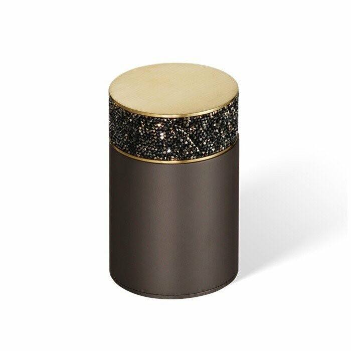 Контейнер Decor Walther ROCKS BMD 1 65x65x98 мм темно-бронзовый/золото матовое 0933741