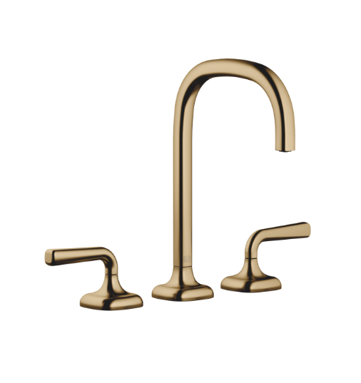 Смеситель для раковины Dornbracht COYA вентильный Dark Brass сатинированный 2071341439