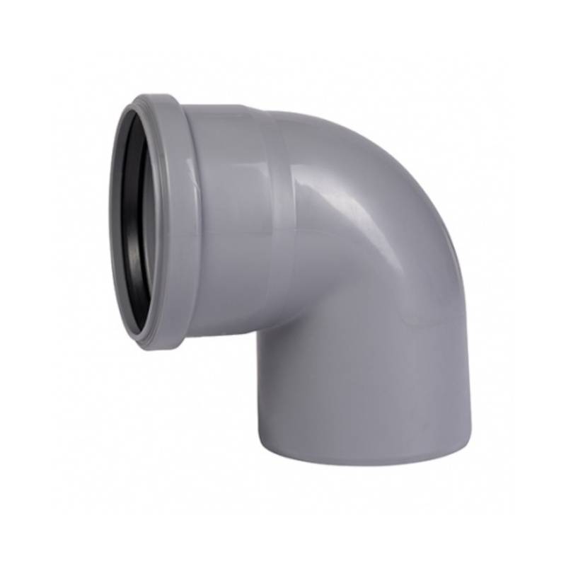 Отвод канализационный Ostendorf HT 32х87° белый 559340