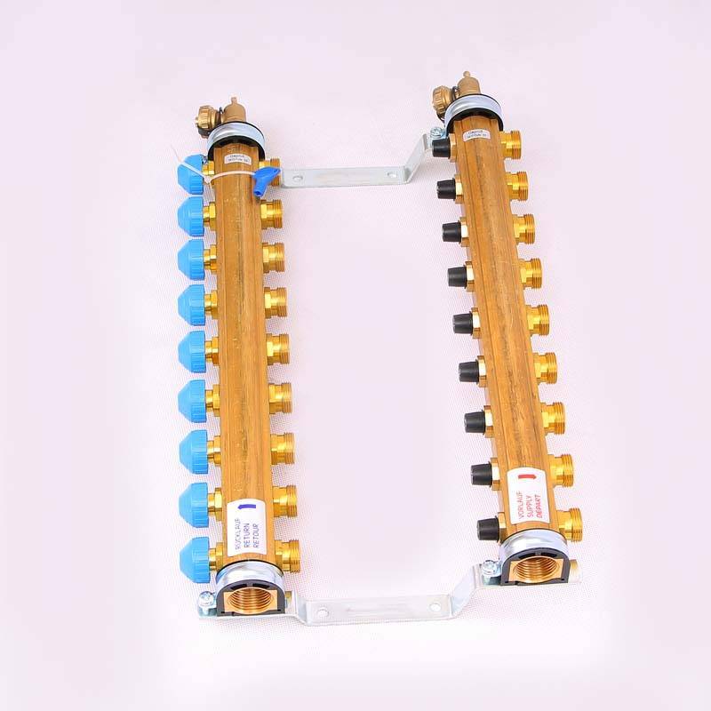 Коллекторная группа Watts HKV 1x3/4 EK 9 выходов 10004186