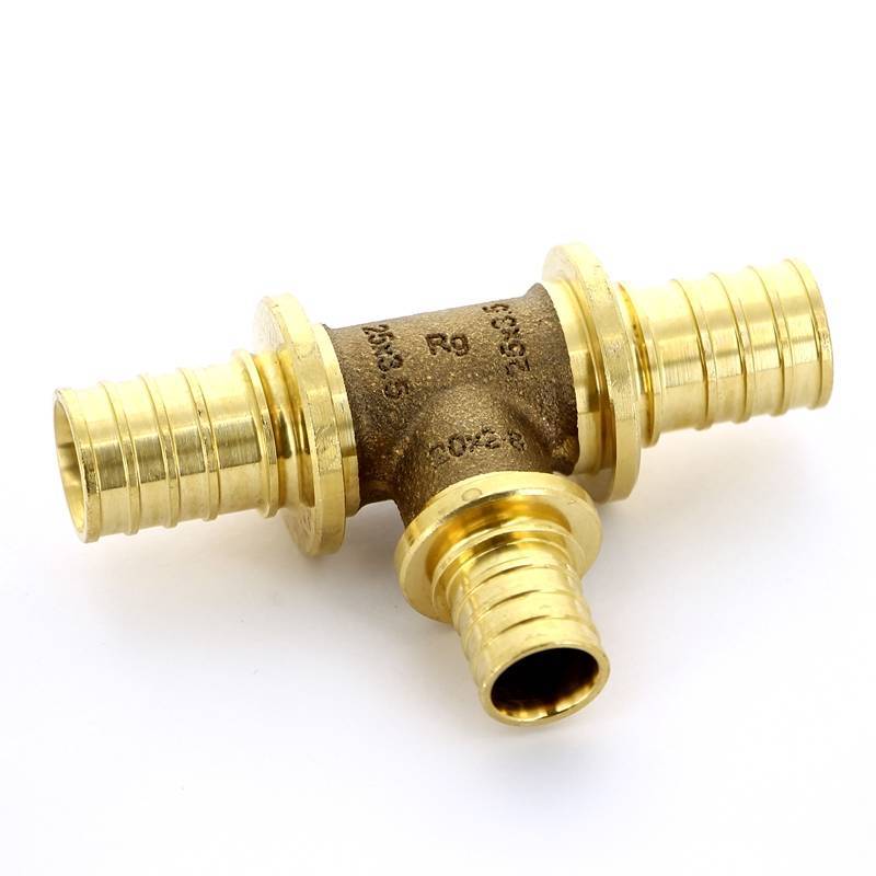 Тройник надвижной REHAU RAUTITAN RX 25х20х20 мм бронза 1377744