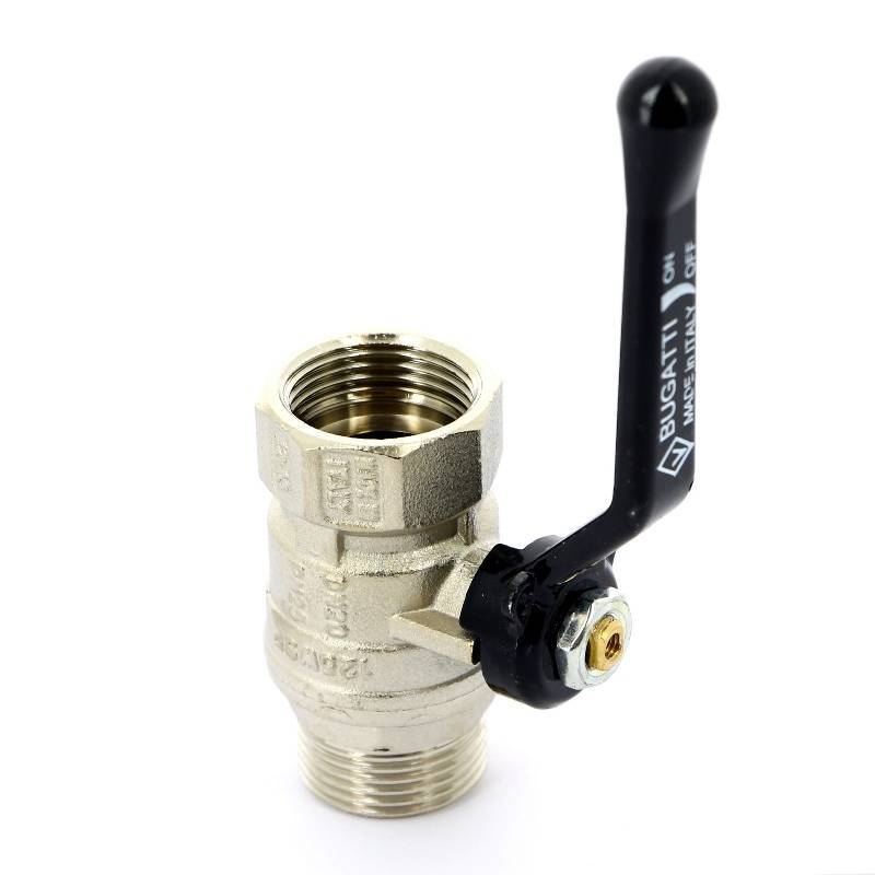 Кран шаровой Bugatti Arizona 605 НВ 3/4 рычаг 06050015