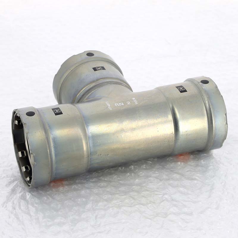 Тройник пресс Megapress Viega 2x2x2 695019