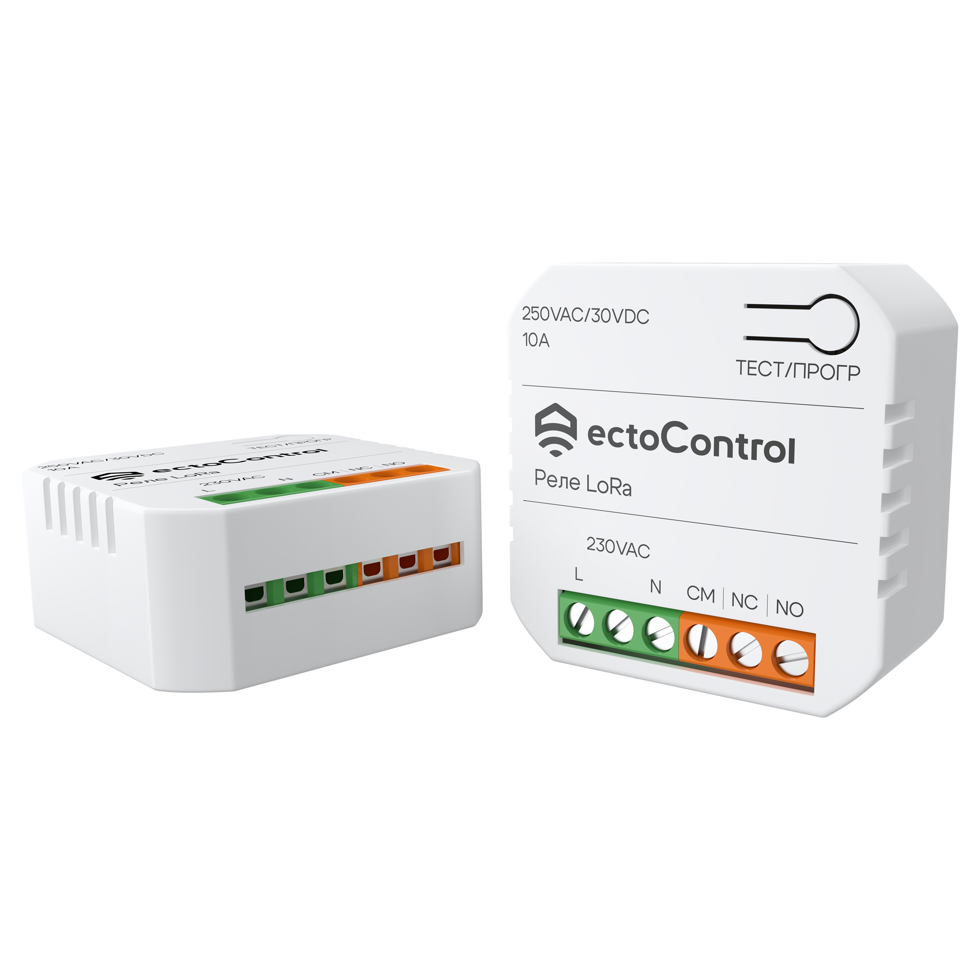 Реле беспроводное ectoControl LoRa ES-RELW-01