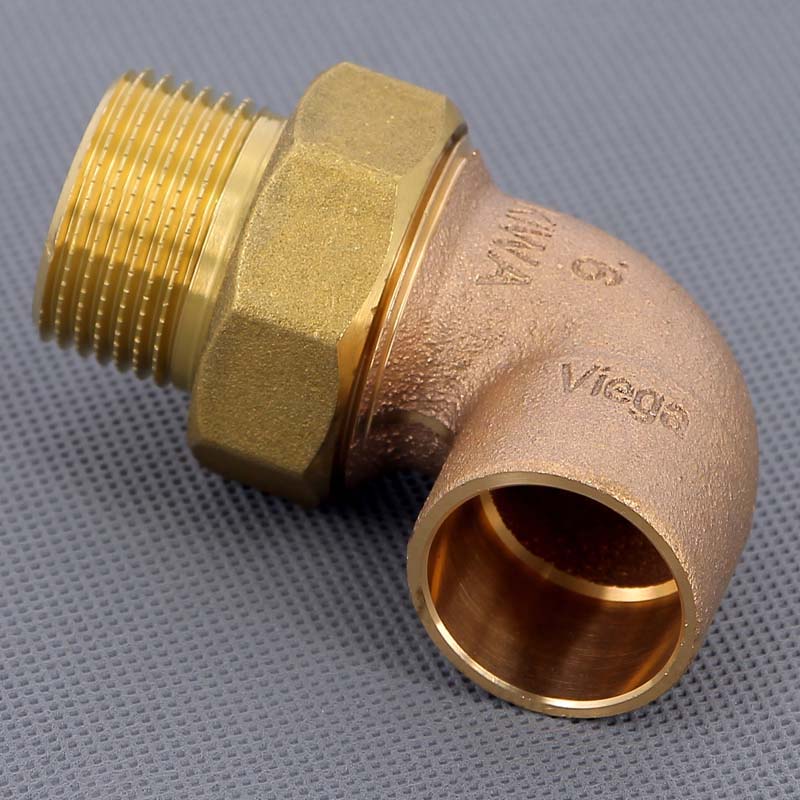 Угол с разъемным соединением Viega 28х1 пайка-Н 144128