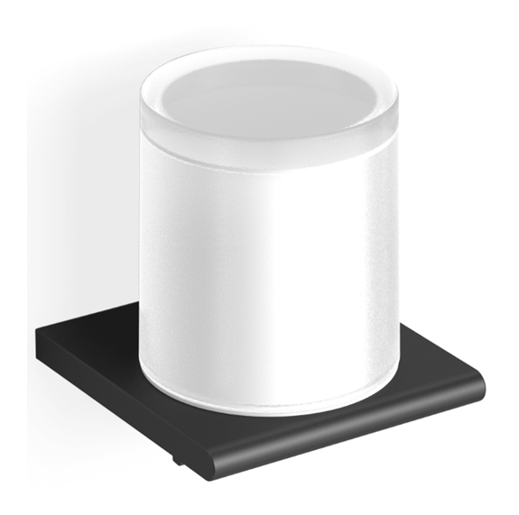 Дозатор для жидкого мыла Splendy Inspiration R нажимной снизу черный матовый IR4042VSBM