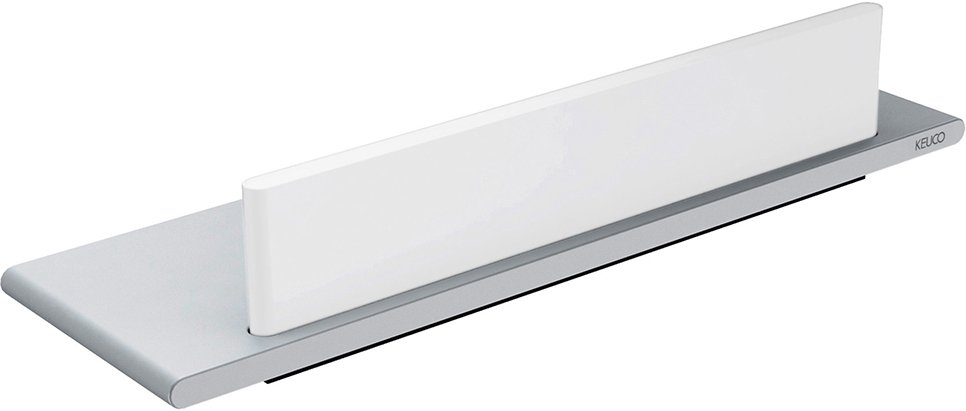 Полочка для душа со скребком KEUCO EDITION 400 алюминий серебристый анодированный RAL 9010 11559170000