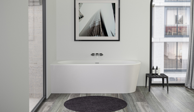 Ванна Knief Wall Corner 1800x800x600 мм правая белый глянцевый 0100277R06S