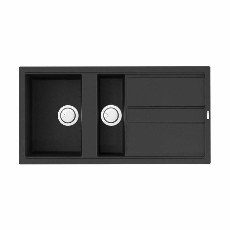 Кухонная мойка OMOIKIRI Kitagawa 100-2 1000x510 мм Графит 4993805