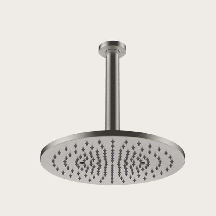 Верхний душ Gessi 316 потолочный 300x300 мм сталь полированная 54146
