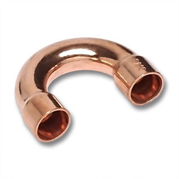 Колено медное 180° Sanha 5000 5060 18 мм ВП-ВП 1506018