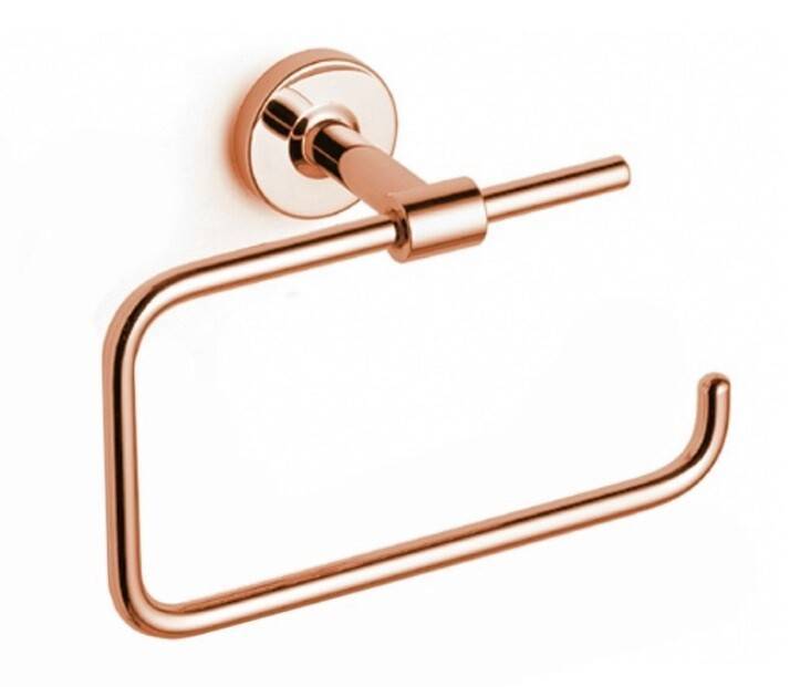 Бумагодержатель Bertocci Cinquecento без крышки розовое золото 11005035500