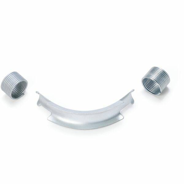 Фиксатор поворота 90° REHAU 25 мм оцинкованная сталь с кольцами 11383511002