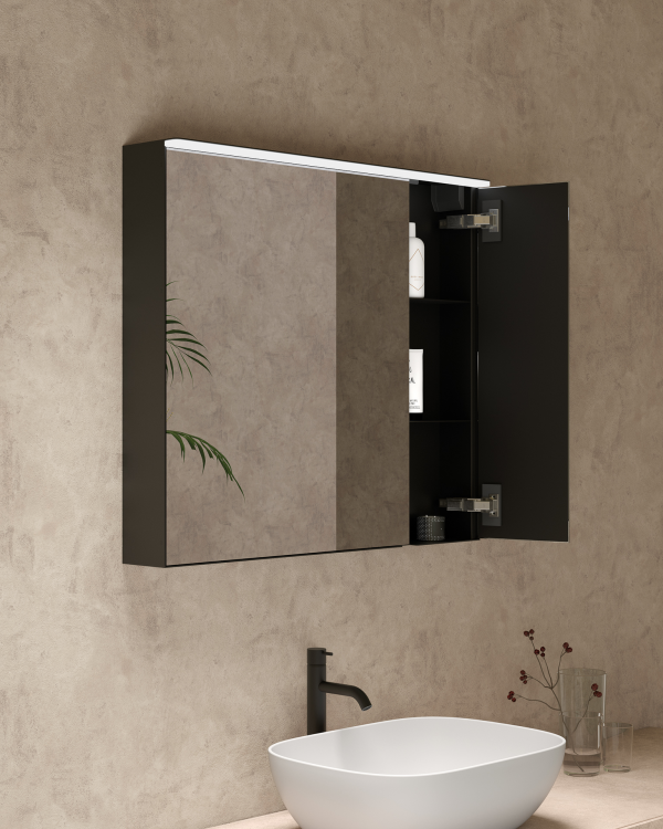 Зеркальный шкаф, Globo, Mirror cabinet, шгв 800-140-700