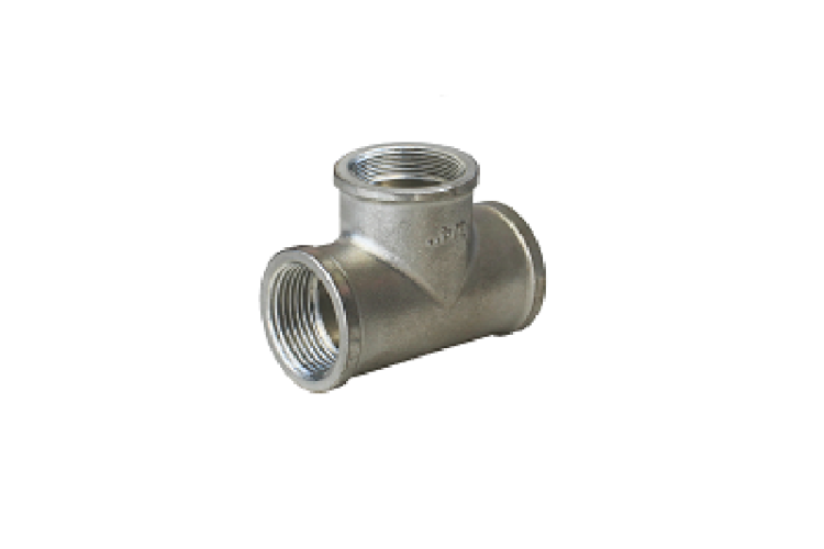 Тройник латунный луженый Metalit 3/4x1/2x3/4 ВВВ переходной EBF03341234T