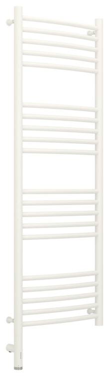 Полотенцесушитель электрический Сунержа Богема 3.0 1200x400 мм ТЭН слева белый матовый 30-5802-1240